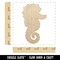 Kawaii Seahorse Unfinished Wood Shape Piece Cutout for DIY Craft Projects